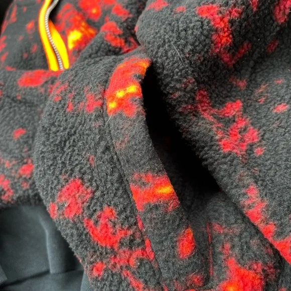 Nike Basketball Fly Marble Print Crop Quarter zip M - Picture 8 of 9